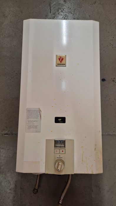 Esquentador VULCANO 15L Ventilado e Eletrónico para Gás Botija