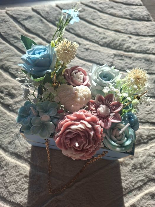 Arranjo de velas mala