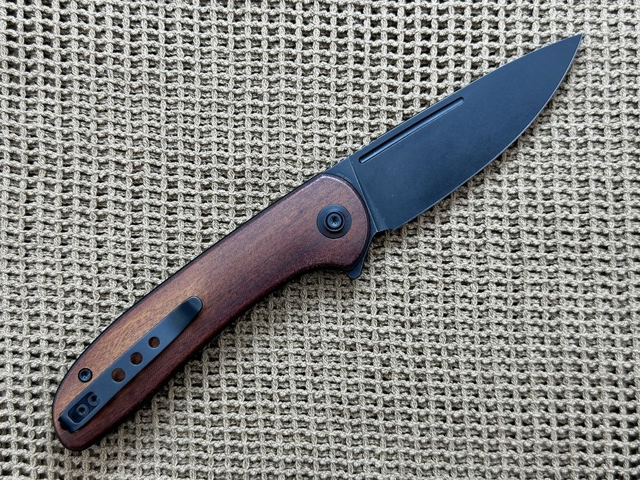 Ніж WE Knife Saakshi Titanium + Wood сталь CPM 20CV