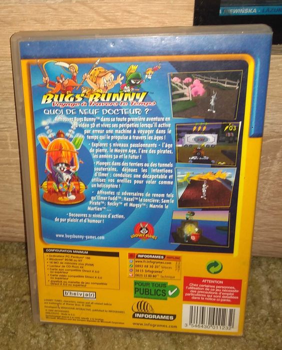 Bugs Bunny Voyage A Travels Le Temps / PC / ANG DST-/