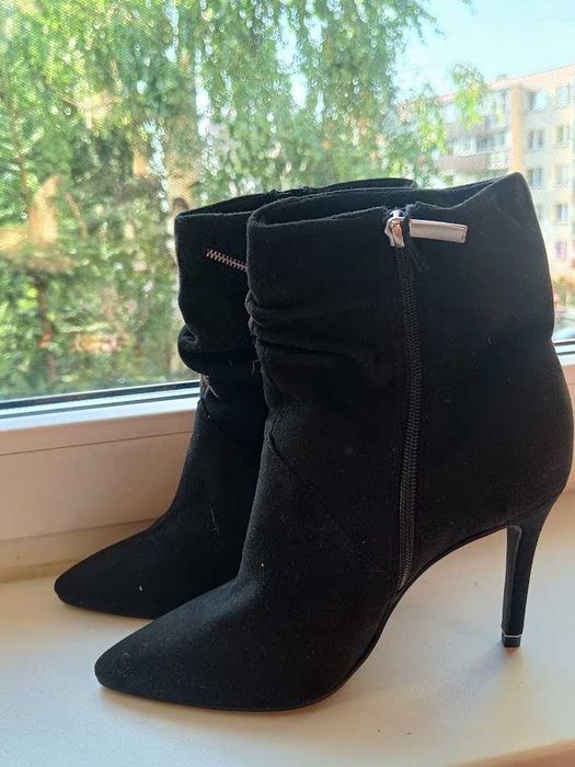 Buty damskie tamaris botki szpilki nowe nieużywane
