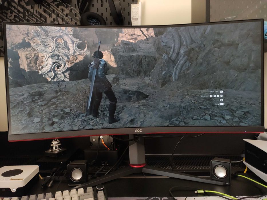 Monitor ultrawide AOC 34 (semi novo)