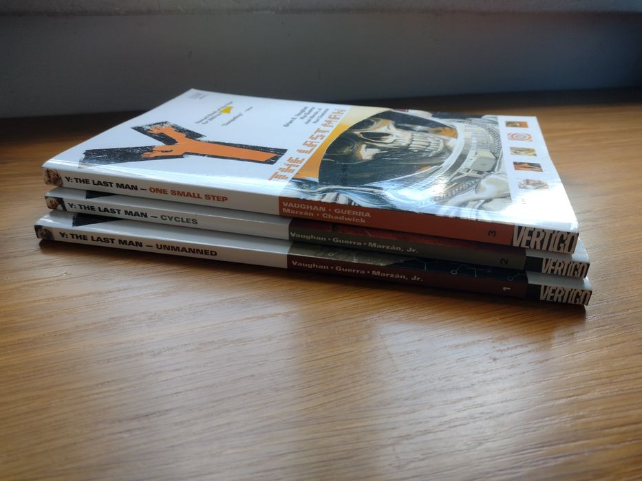 Y: The Last Man 1, 2 e 3 - inglês
