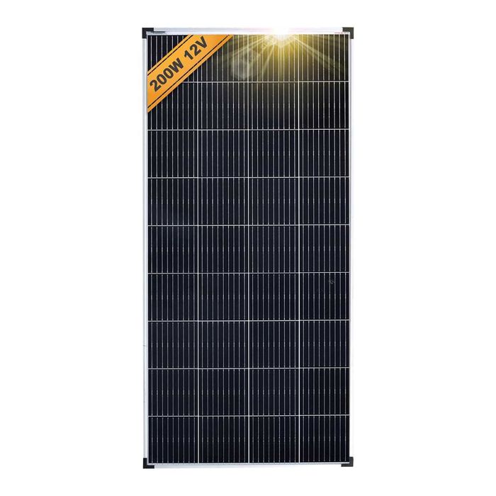 Painel Solar rigido CZ 200W  (1480×670) (Autocaravana / Campervan)