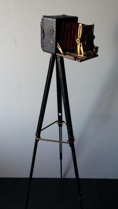 Máquina de Fole Sanderson + tripé