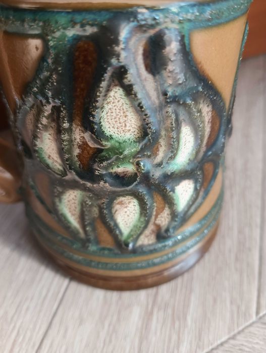 kubek z uchem ceramiczny Strehla