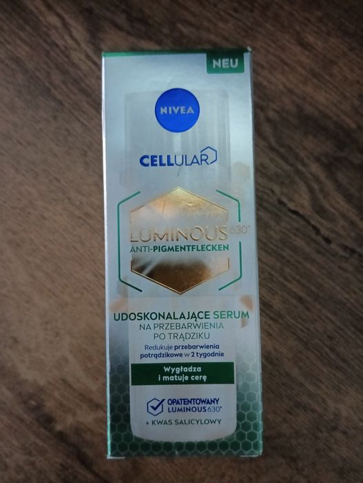 Nivea Cellular Luminous 630, serum na przebarwienia po trądziku, 30 ml