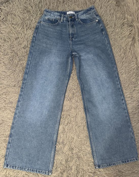 Джинси жіночі прямого крою розмір xs