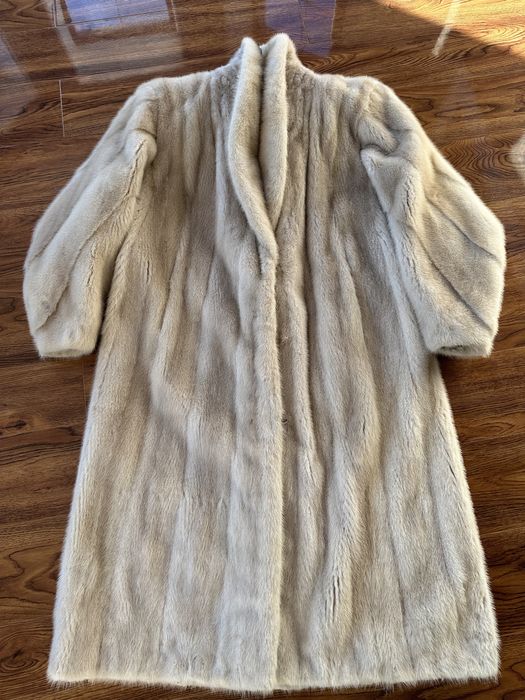 Шуба норкова довга