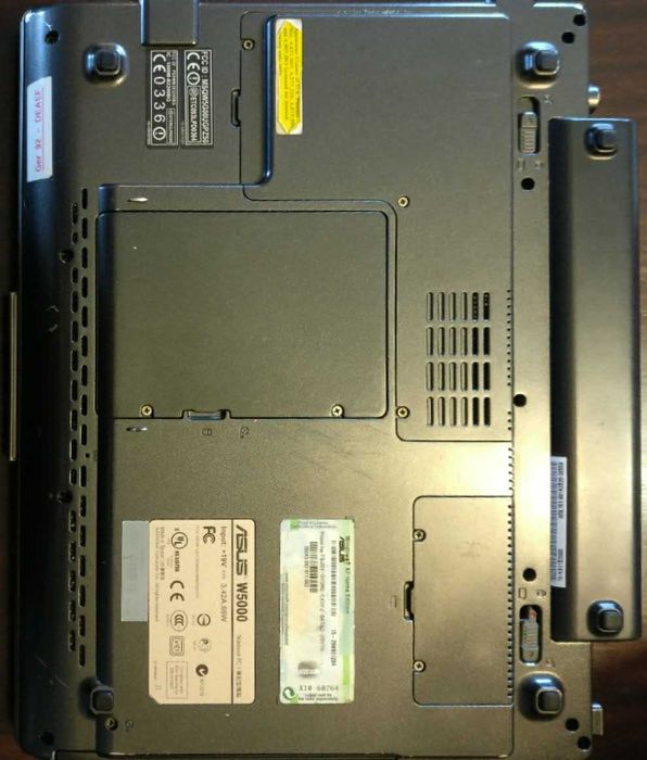 Computador portátil Asus para peças64283958501250122