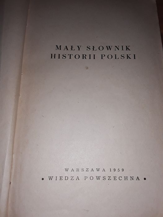 Słownik historii Polski