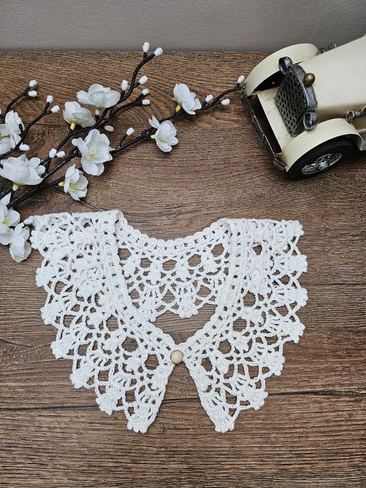 Kołnierzyk, kołnierz, Kołnierzyk bawełniany,  ozdoba