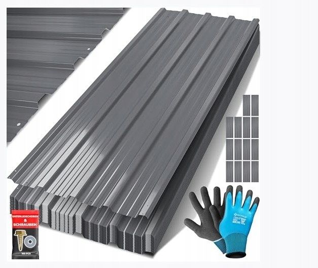 Blacha trapezowa szara 110x46 sztuk 14 7m2