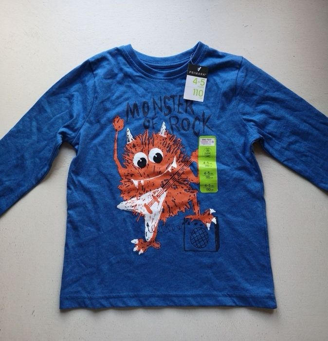 Koszulka, bluzka T-shirt chłopięcy 104-110cm /4-5lat /Primark