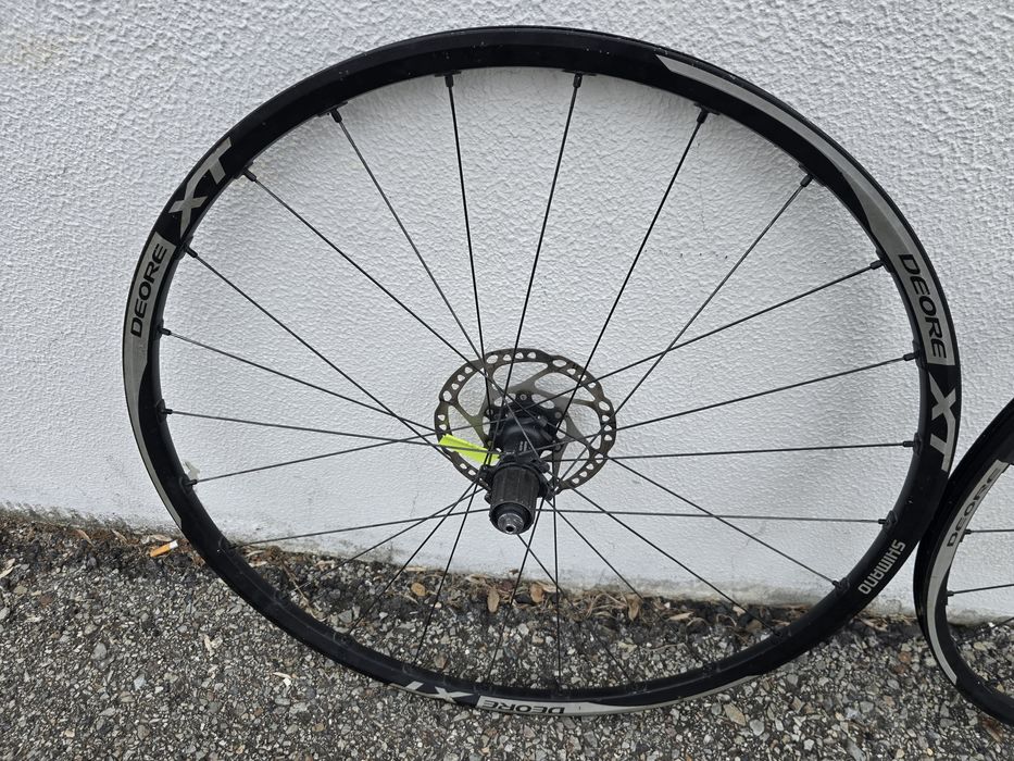 Par rodas shimano xt 29 15 e 9mm