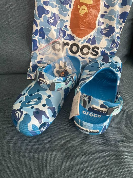 Sprzedam Crocs bape blue Nowe 42/43