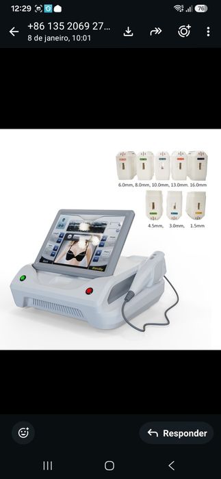 Maquina de HIFU  Rejuvenescimento