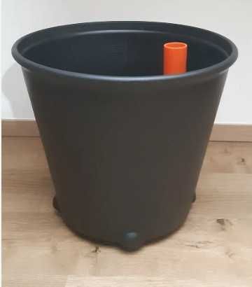 IKEA PS FEJÖ — Vaso com rega automática preto (x2)