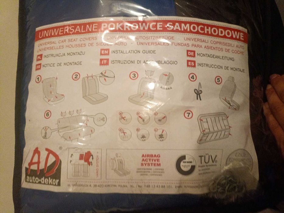 Pokrowce samochodowe uniwersalne nowe solidne wykonanie