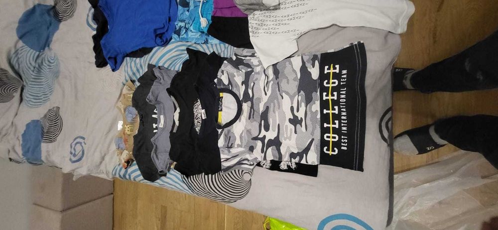 Mega paka Ubranka dla chłopca r.86-92 76 sztuk