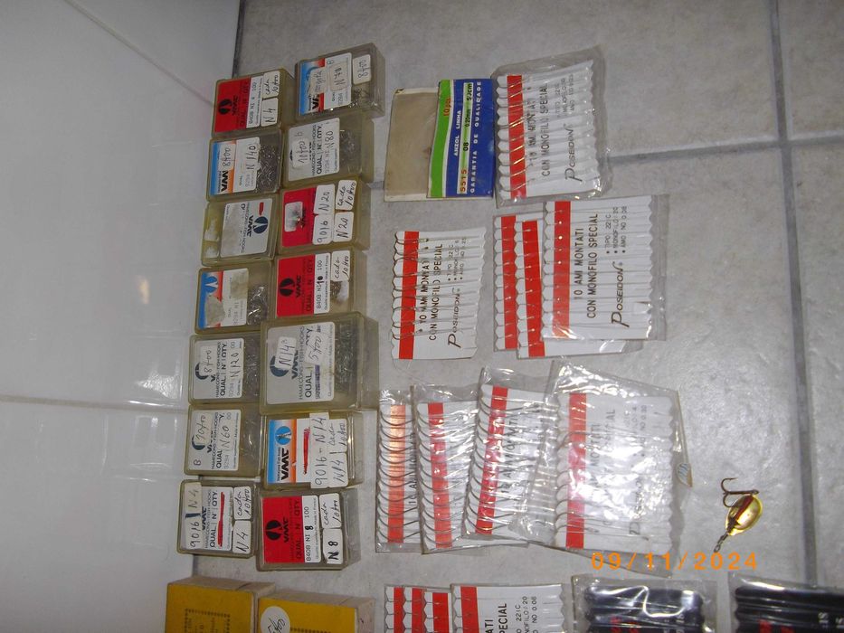 anzois varias medidas