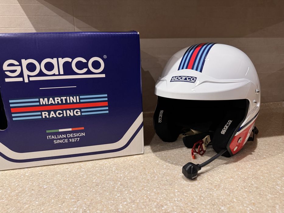 Nowy Kask Sparco AIR RJ-5l  martini racing  xl kjs, time attack