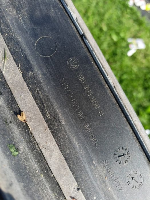 VW Sharan II 2 7N0 10- listwa drzwi prawy tył prawa tylna nakładka