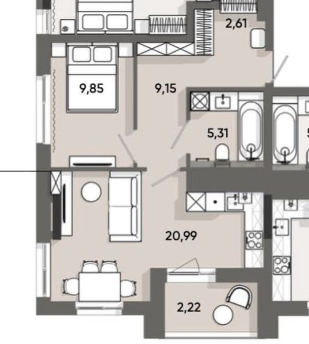 БЕЗ КОМІСІЇ! 1 кім.кв. ЖК Five Address