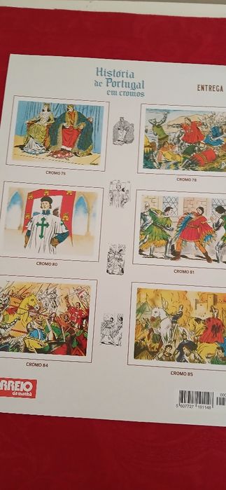 Entregas da História de Portugal, novas