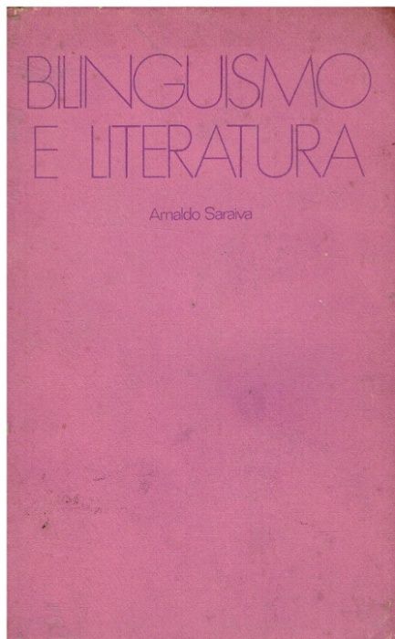 4998 Bilinguismo e Literatura de Arnaldo Saraiva