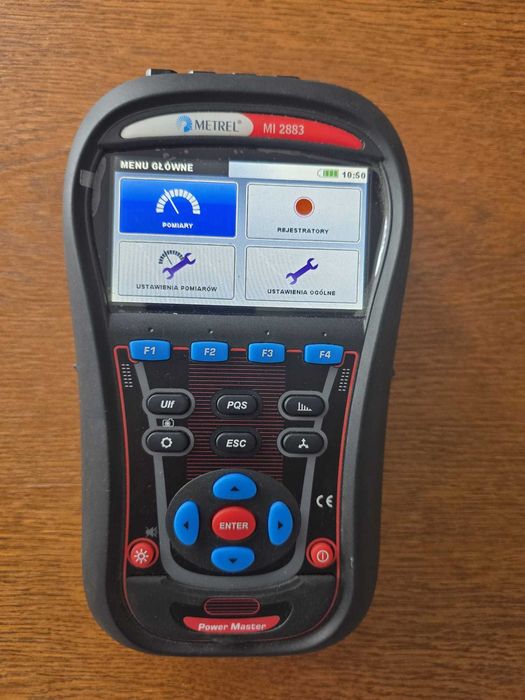 Miernik Metrel MI 2883 Energy Master – analizator jakości energii (sieci) + cęgi, pełny zestaw