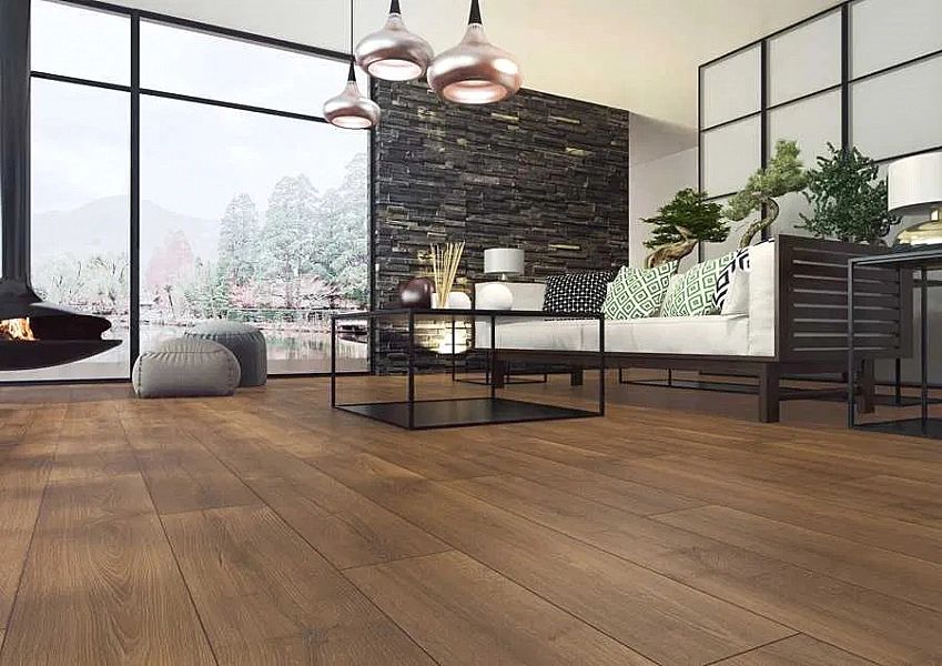 Panele podłogowe laminowane SWISS KRONO Orzech Modern D3882 AC5/10 mm