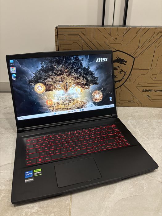 Ігровий ноутбук MSI Thin GF63 15,6”144Hz i5-12450H/16/512/RTX4050 6GB
