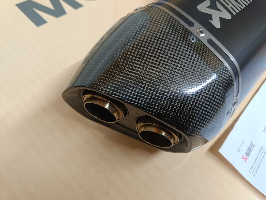 Ponteira Akrapovic Titânio BMW R1200 GS ou GSA - Black - NOVA