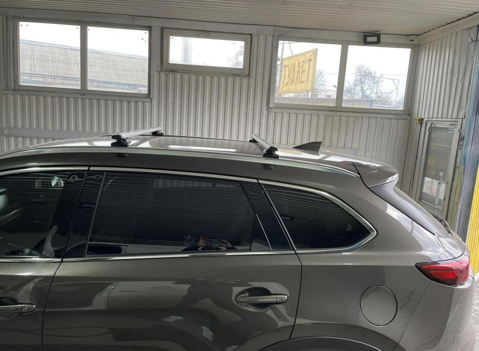 Новые АэроДуги Q4 - JV60 в штатные места Mazda CX9