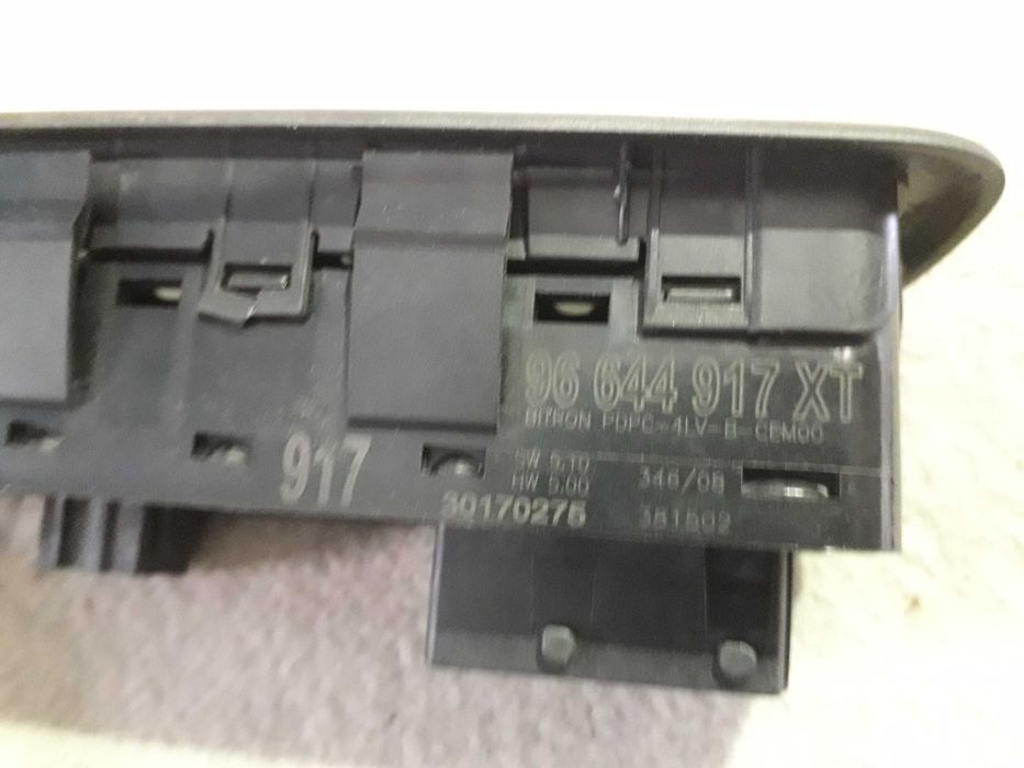 Comando de vidros e espelhos Citroën Peugeot