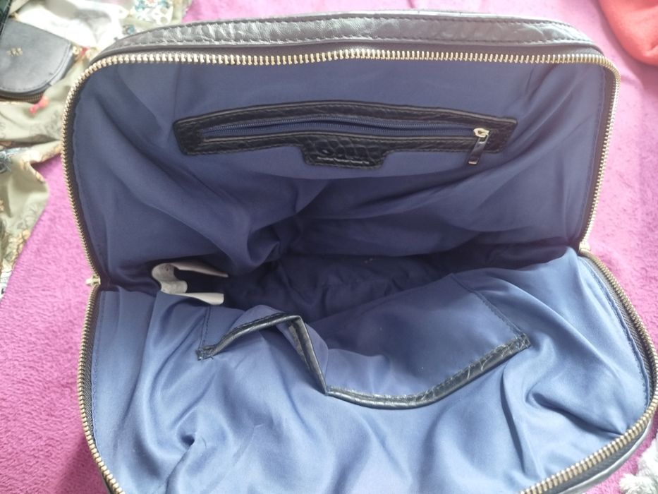 Mala Azul leopardo Salsa