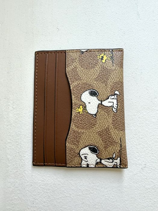 Coach x Peanuts Porta Cartões