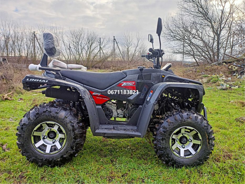 Квадроцикл LINHAI-YAMAHA Z250 EFI Линхай+доставка безкоштовна