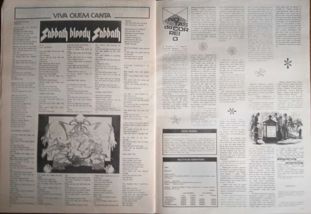 José Afonso	- - -		Musicalíssimo - nr. 68	- - - - -	Jornal