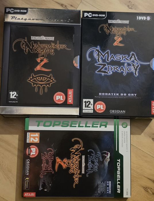 Neverwinter Nights 2 komplet,  unikat,  retro.