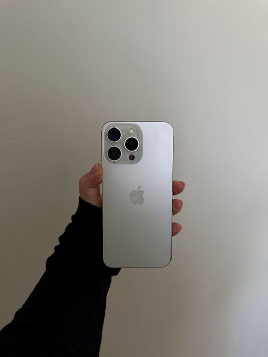 iPhone 15 Pro Max 256GB | Tytan Biały | 89% baterii