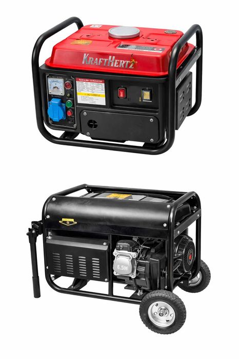 Бензиновий генератор KraftHertz 2.5 кВт / 6.5HP / 220V