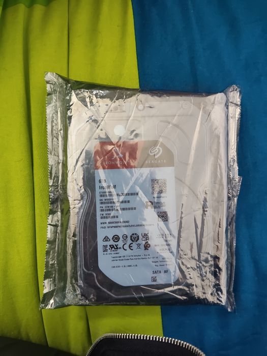 Disco rígido iron wolf 6 TB