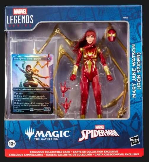 Marvel Legends Series Magic: The Gathering Mary Jane Watson (Iron Spider) (novo-selado)