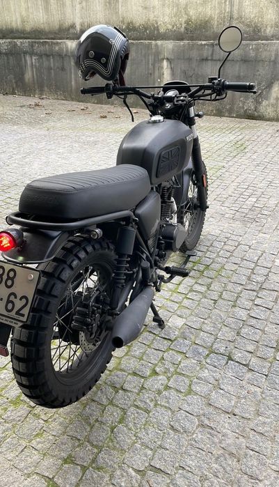 Brixton BX 125 - Preto mate com apenas 13000km