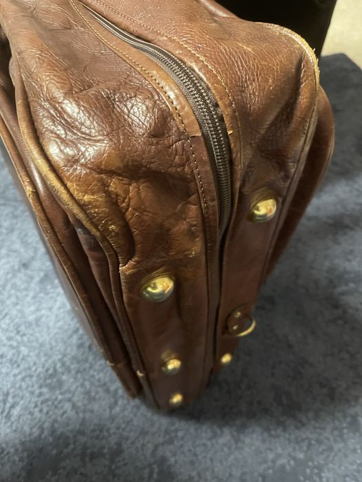 Mala de viagem Porta Fatos em pele genuina