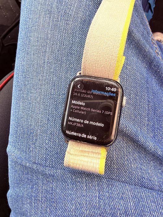 Apple watch series 7 wifi + dados moveis