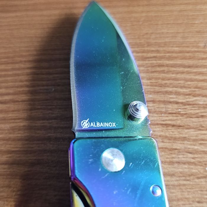 Mini noz skladany albinox, nowy
