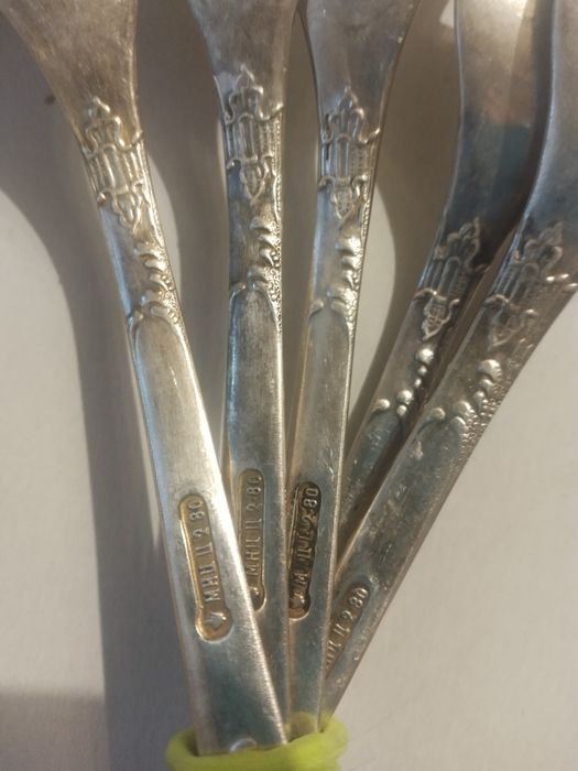 Мельхіорові віделки ссср